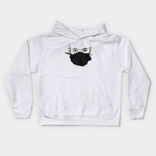 Face with Mask Kids Hoodie